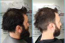 coupe homme et barbe